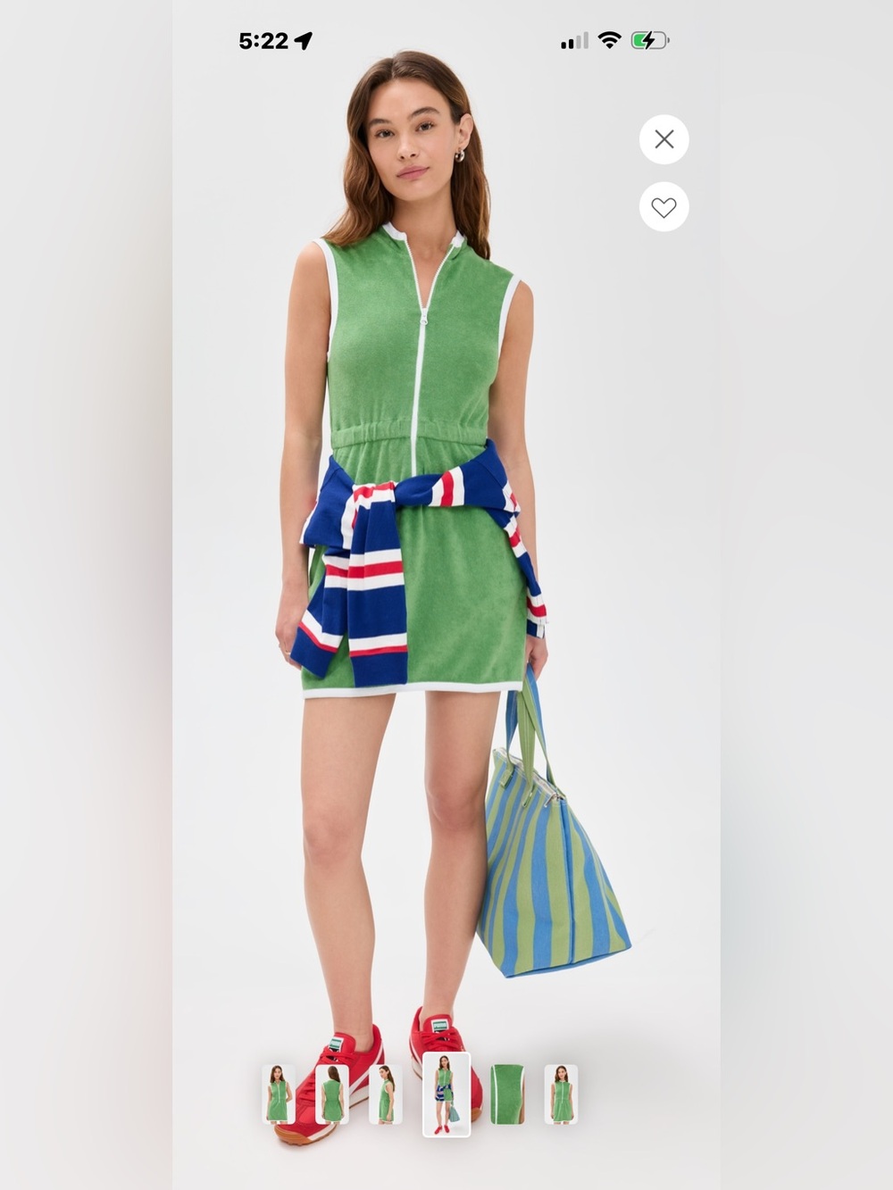 Kule The Terry Dress Size Medium
